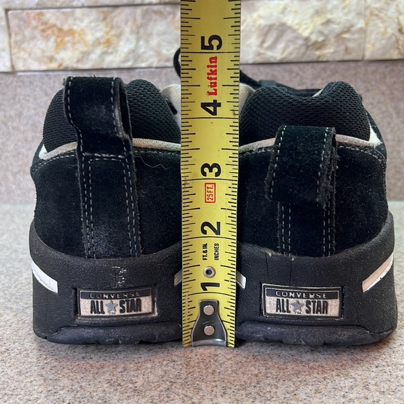 VNTG.Converse All Star One Star 2000 Black Suede Men's Size 7 1/2 Women's Size 9 - Picture 7 of 17